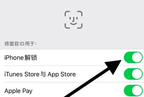 苹果15在哪设置面部解锁 苹果15面部解锁步骤一览图4