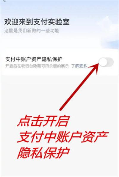 支付宝怎么把余额隐藏[图片4]