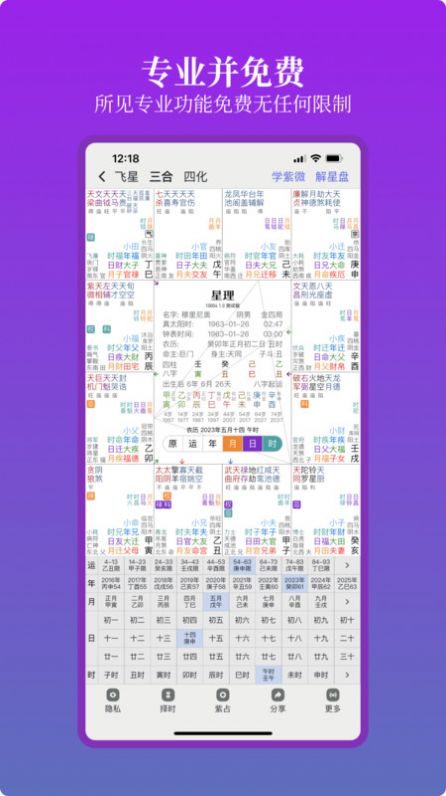 星理周易算法工具系统最新版app截图