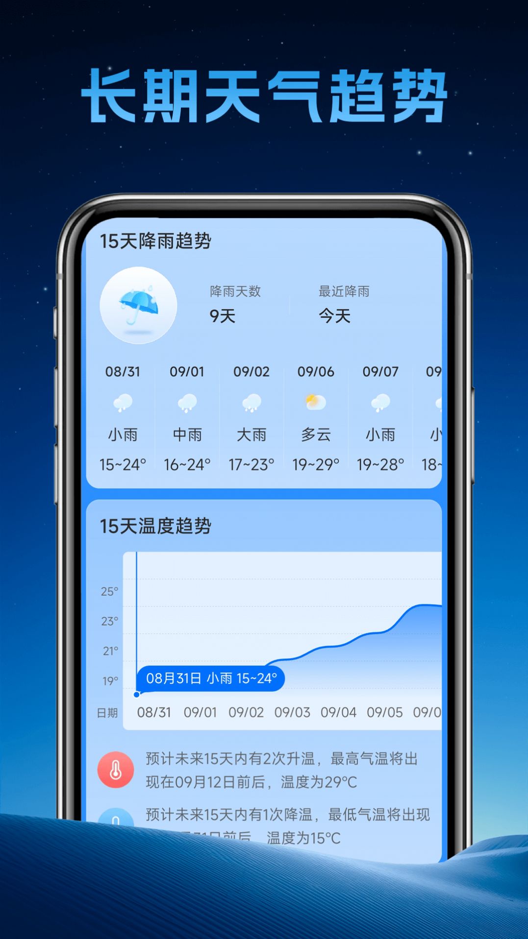 长安天气手机版app截图