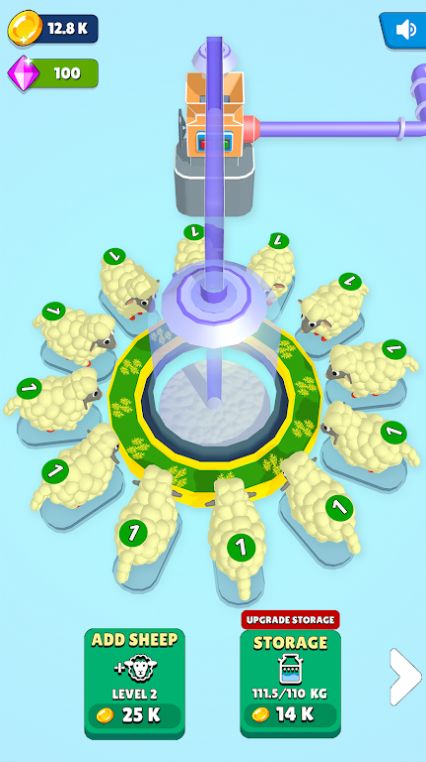 闲置绵羊工厂游戏截图